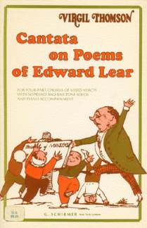 Kantate On Poems Of Edward Lear