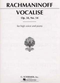Vocalise Op 34/14