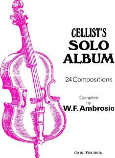 Cellist'S Solo Album - 24 Compositions