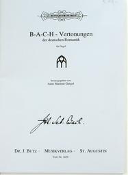 Bach Vertonungen Der Deutschen Romantik