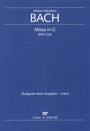 Messe G - Dur Bwv 236
