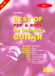 Best Of Pop + Rock For Classical Guitar 4