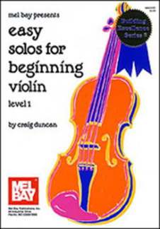 Easy Solos For Beginning Violin 1