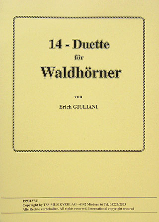 14 Duette Fuer Waldhoerner