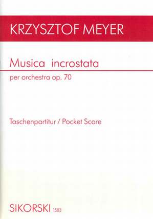 Musica Incrostata Per Orchestra Op 70