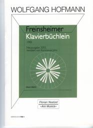 Freinsheimer Klavierbuechlein Werk H 82 G