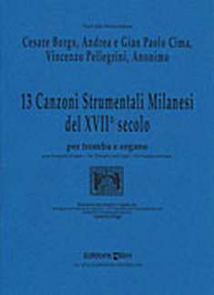 13 Canzoni Strumentali Milanesi Des 17 Secolo