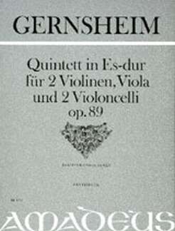 Quintett Es - Dur Op 89
