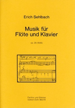 Musik Fuer Floete Und Klavier Op 28