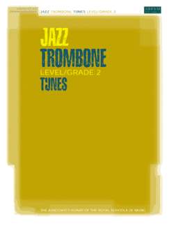 Jazz Trombone Tunes 2