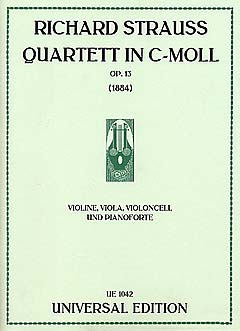 Quartett C - Moll Op 13