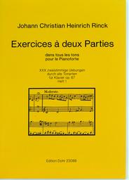 Exercices A Deux Parties Op 67 Bd 1