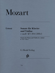 Sonate e - moll KV 304 (300c)