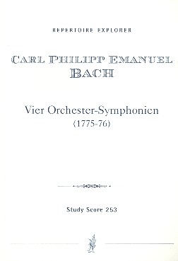 4 Orchester Sinfonien (1775-76)
