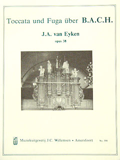 Toccata + Fuga Ueber Bach Op 38