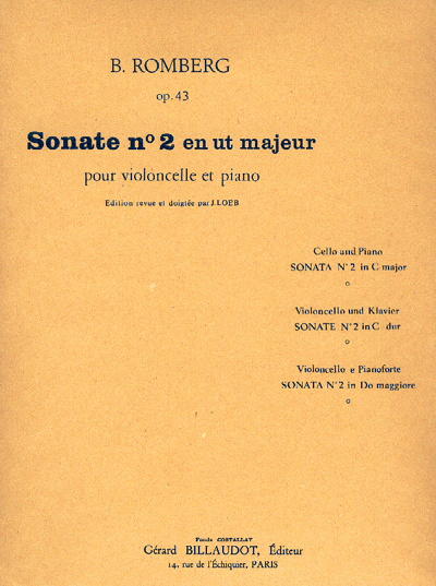 Sonate 2 C - Dur Op 43/2