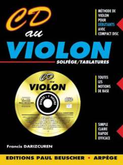 CD Au Violon - Solfege / Tablatures