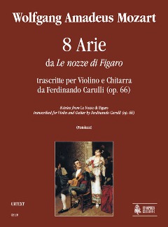 8 Arien Aus Hochzeit Des Figaro Bearbeitet Von Carulli Op 66