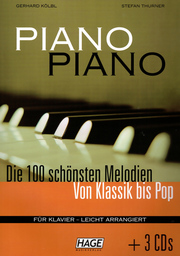 Piano Piano - die 100 schönsten Melodien von Klassik bis Pop