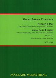 Konzert F - Dur Twv 52/ F1