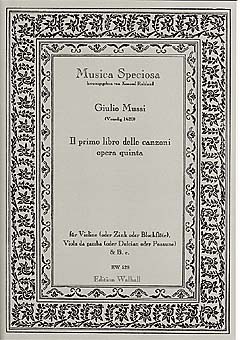 Il Primo Libro Delle Canzoni Opera Quinta (5)