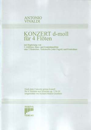 Concerto D - Moll (nach Concerto Grosso H - Moll Op 3/10 Bwv 1065)