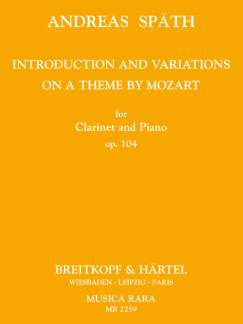 Introduktion + Variationen Ueber Ein Thema Von Mozart Op 104