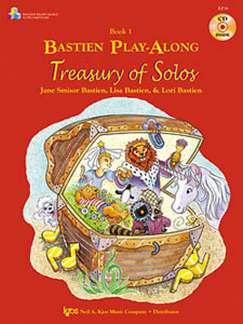 Bastien Play Along Treasury Of Solos 1