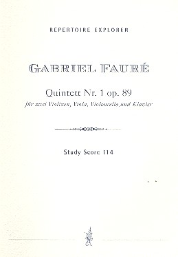 Quintett 1 D - Moll Op 89