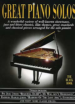Great Piano Solos - Black Book