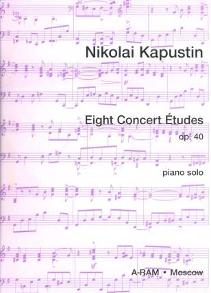 8 Concert Etudes Op 40