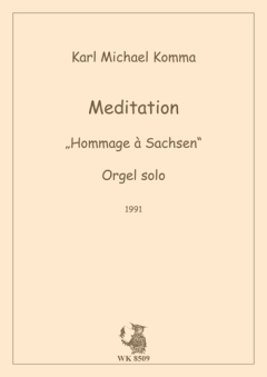 Meditation Hommage A Sachsen 1991
