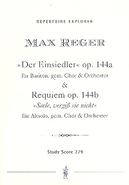 Der Einsiedler Op 144a + Requiem Op 144b