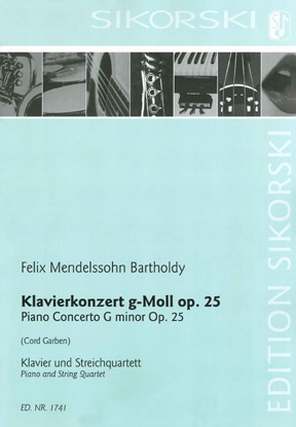 Konzert 1 G - Moll Op 25