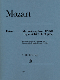 Quintett A - Dur KV 581 und Fragment KV Anh 91 (516c)