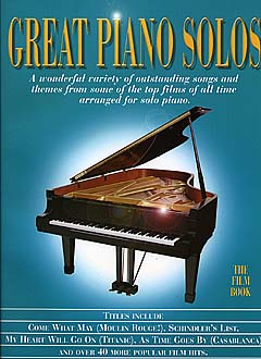 Great Piano Solos - Film Book