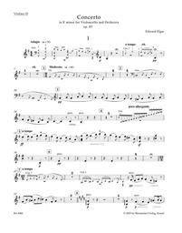 Konzert E - Moll Op 85
