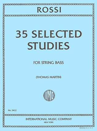 35 Selected Studies For String Bass