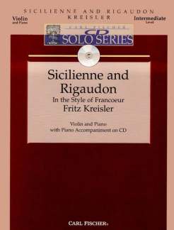 Sicilienne + Rigaudon Im Stile Von Francoeur