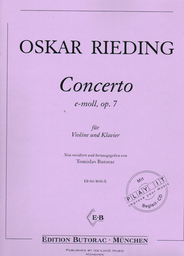 Concertino E - Moll Op 7