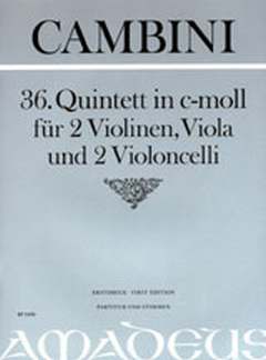 Quintett 36 C - Moll
