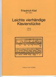 Leichte Vierhaendige Klavierstuecke Op 13 (1856)