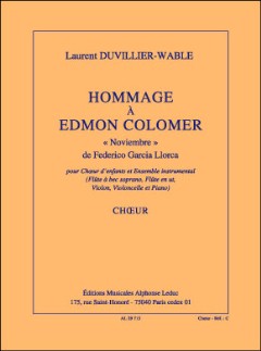 Hommage A Edmon Colomer