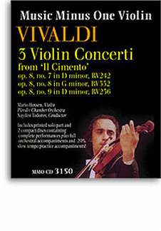 3 Violin Concerti (il Cimento)
