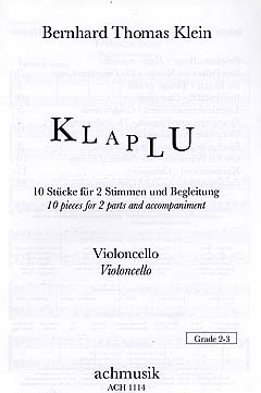 Klaplu - 10 Stuecke Fuer 2 Stimmen