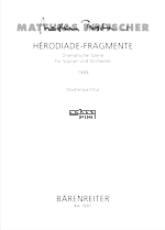 Herodiade Fragmente