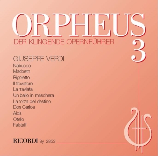 Orpheus 3 - der Klingende Opernfuehrer - Verdi