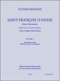 Saint Francois D'Assise Akt 1