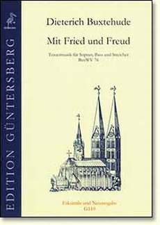 Mit Fried Und Freud - Klaglied Buxwv 76