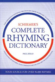 Schirmer'S Complete Rhyming Dictionary